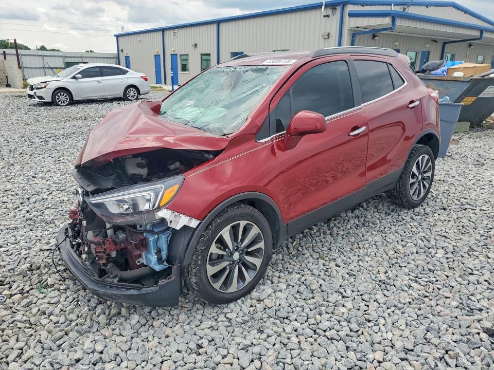 2021 Buick Encore VIN KL4CJESB8MB359364 COPART salvage auction — FRONT END, Fl - Certificate Of Destruction, sold $10 on 2026-07-28 (photo 1)