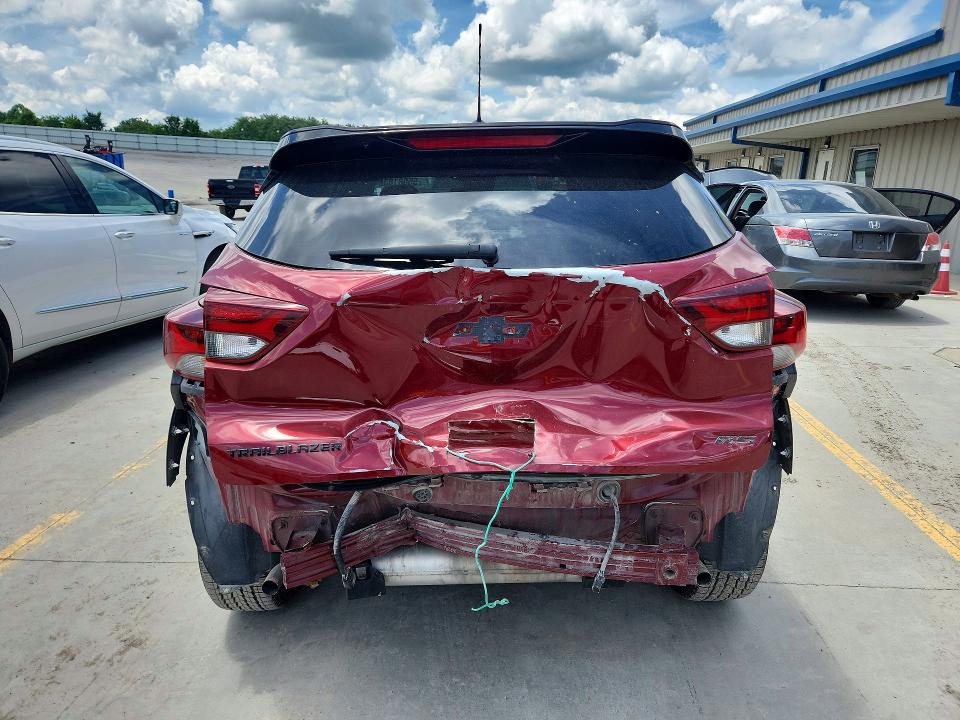 2023 Chevrolet Trailblazer VIN KL79MTSLXPB015296 COPART salvage auction — REAR END, Ky - Cert Of Title-Salvage, sold $5,200 on 2026-07-09 (photo 6)