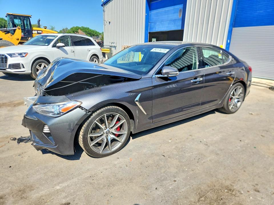 2019 Genesis VIN KMTG24LA0KU022131 COPART salvage auction — FRONT END, Nj - Cert Of Title-Salvage, sold $4,200 on 2026-07-28 (photo 1)
