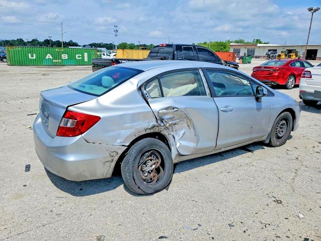 2012 Honda VIN 19XFB2F56CE077924 COPART salvage auction — SIDE, In - Certificate Of Title, sold $450 on 2026-07-02 (photo 3)