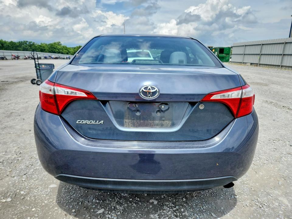 2016 Toyota Corolla VIN 5YFBURHE0GP384279 COPART salvage auction — FRONT END, Nc - Salvage Certificate Of Title, sold $2,200 on 2026-07-08 (photo 6)