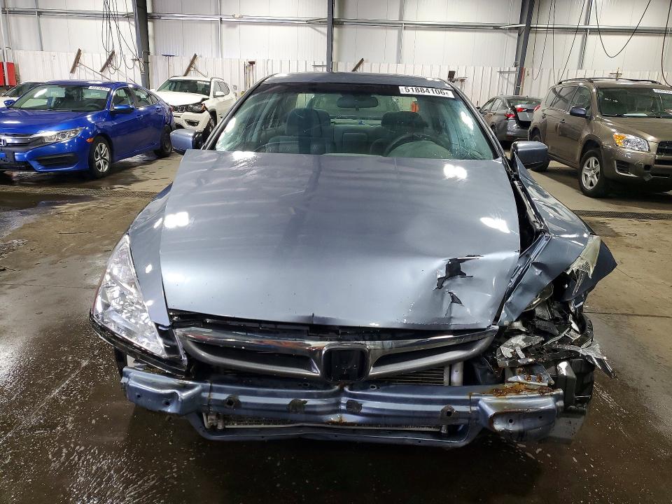 2007 Honda Accord VIN 1HGCM56477A119095 COPART salvage auction — FRONT END, Mn - Cert Of Title-Prior Salvage, sold $425 on 2026-07-09 (photo 5)