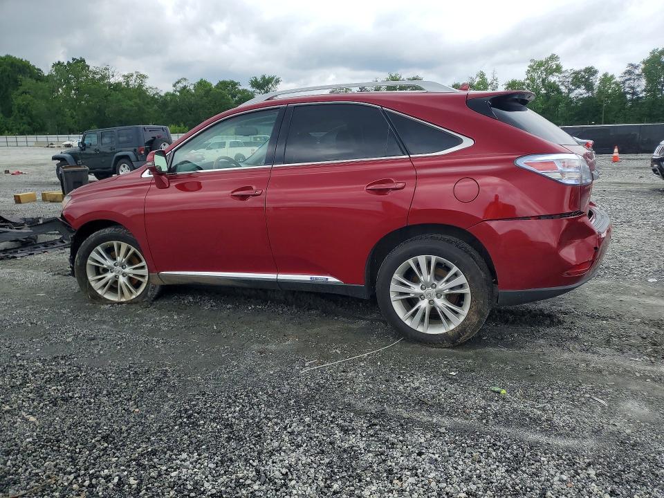 2011 Lexus Rx VIN JTJBC1BA1B2035243 COPART salvage auction — FRONT END, Sc - Cert Of Title-Salvage, sold $2,399 on 2026-07-29 (photo 2)