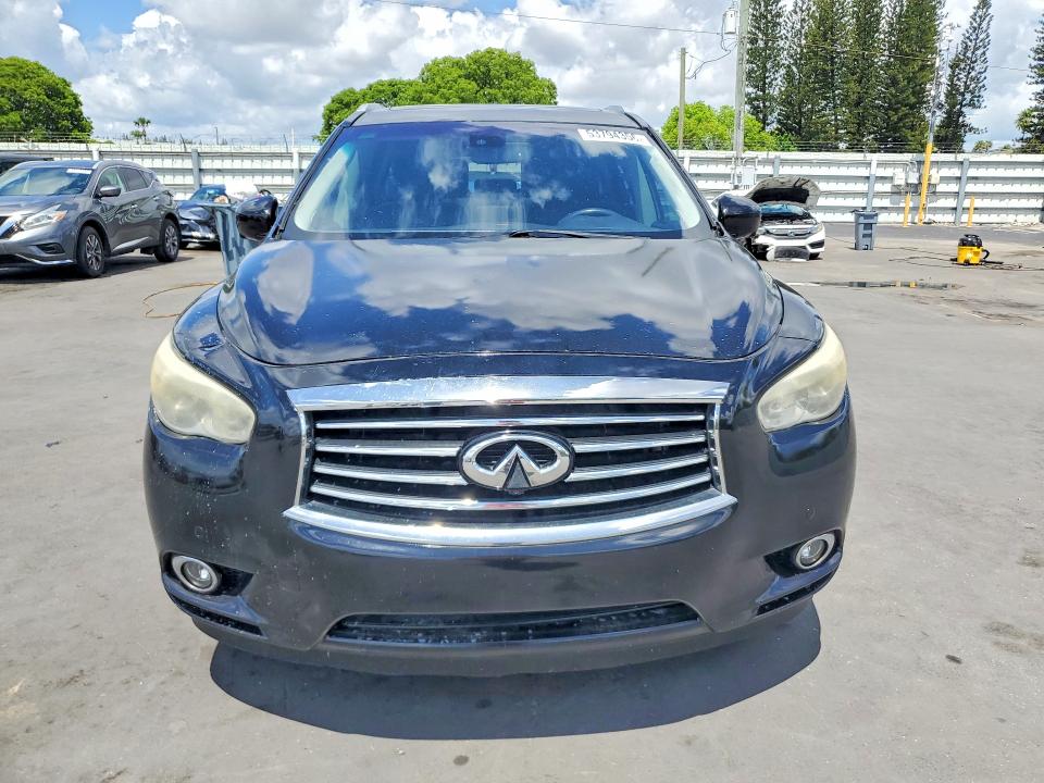 2013 Infiniti Jx35 VIN 5N1AL0MN0DC341660 COPART salvage auction — NORMAL WEAR, Fl - Cert Of Title-Rebuilt, sold $825 on 2026-07-08 (photo 5)