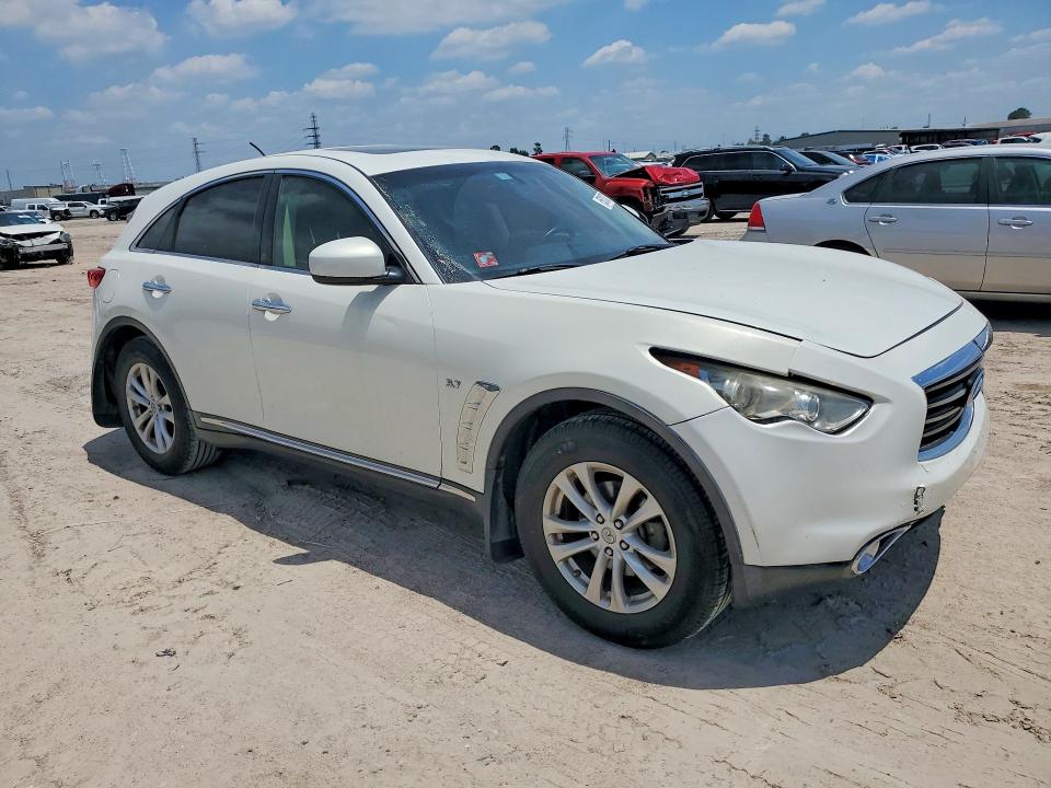 2014 Infiniti VIN JN8CS1MU8EM451417 COPART salvage auction — FRONT END, TX - SALVAGE VEHICLE TITLE, sold $4,350 on 2026-07-28 (photo 4)