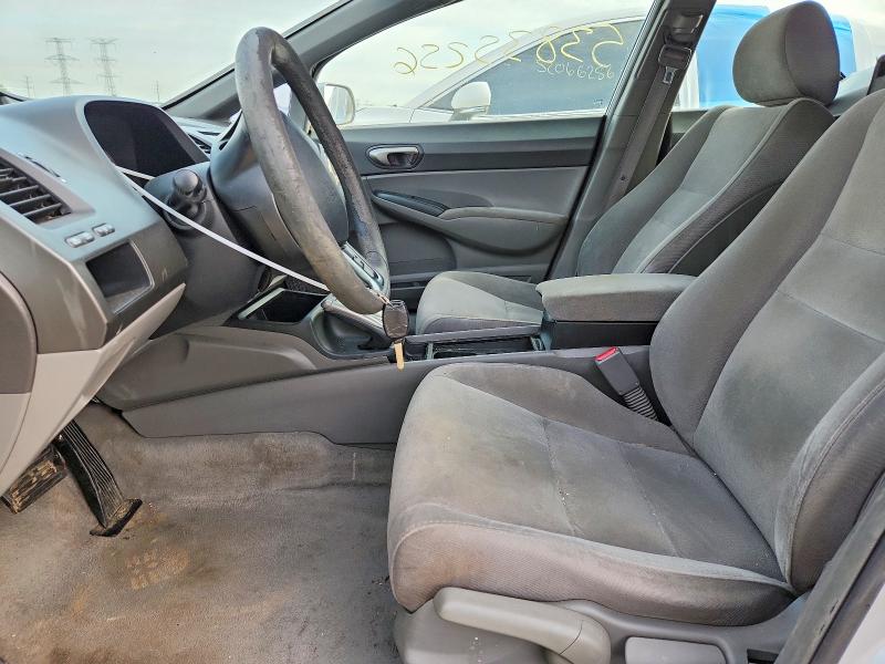 2007 Honda Civic VIN 1HGFA16537L027185 COPART salvage auction — FRONT END, Il - Salvage Certificate, sold $325 on 2026-07-09 (photo 7)