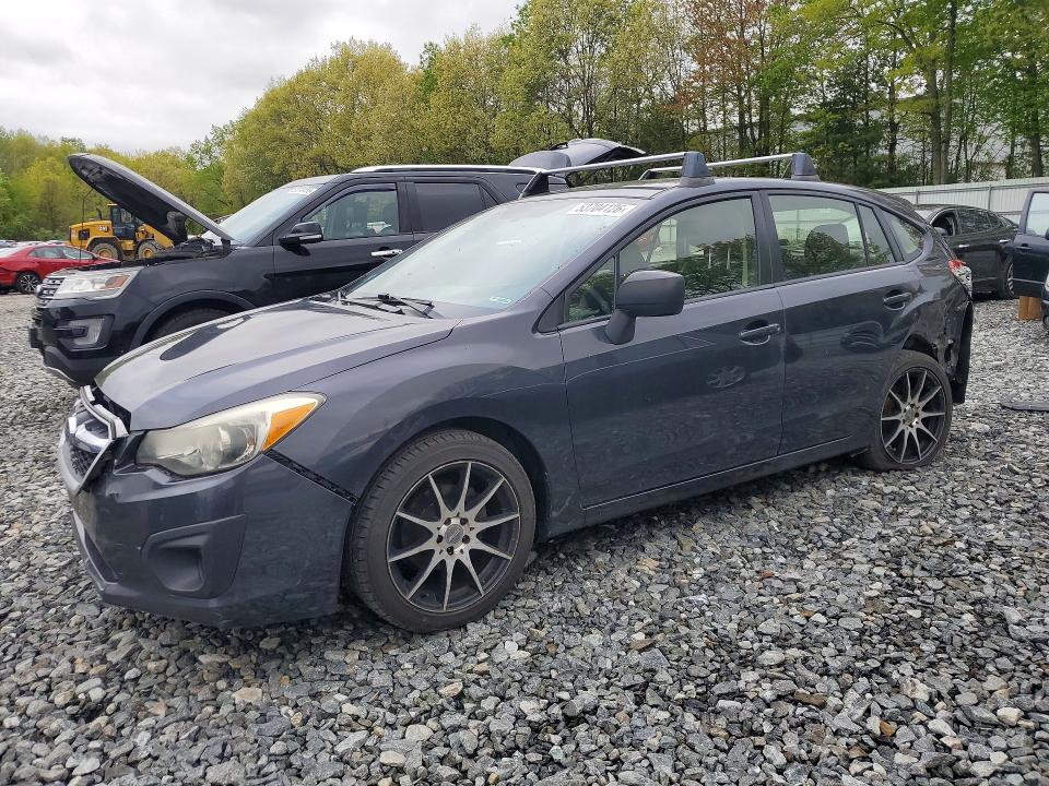 2013 Subaru Impreza VIN JF1GPAA61D1883843 COPART salvage auction — REAR END, Ma - Cert Of Title-Reconstrctd Coll, sold $400 on 2026-07-15 (photo 1)