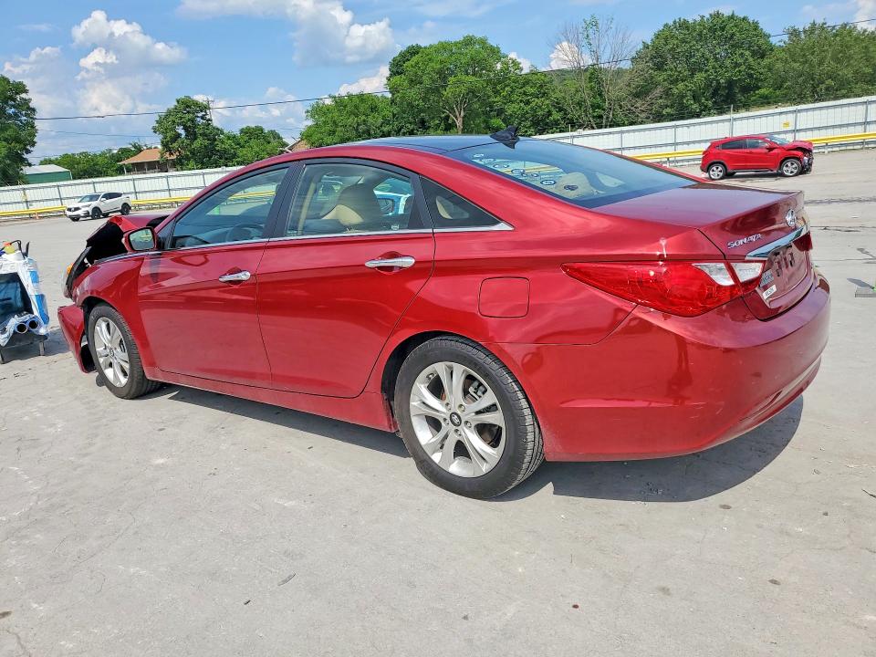 2012 Hyundai VIN 5NPEC4AC4CH437018 COPART salvage auction — FRONT END, Tn - Salvage Certificate, sold $1,200 on 2026-07-08 (photo 2)