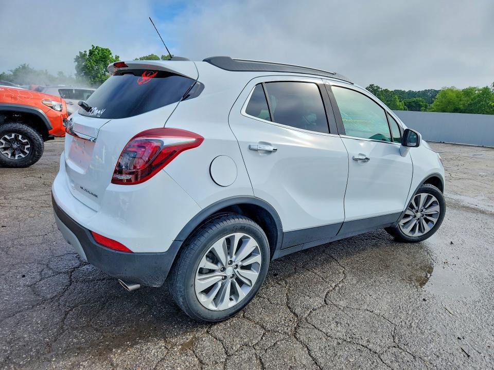 2020 Buick Encore VIN KL4CJASBXLB025599 COPART salvage auction — HAIL, Mo - Salvage Certificate Of Title, sold $2,250 on 2026-07-15 (photo 3)