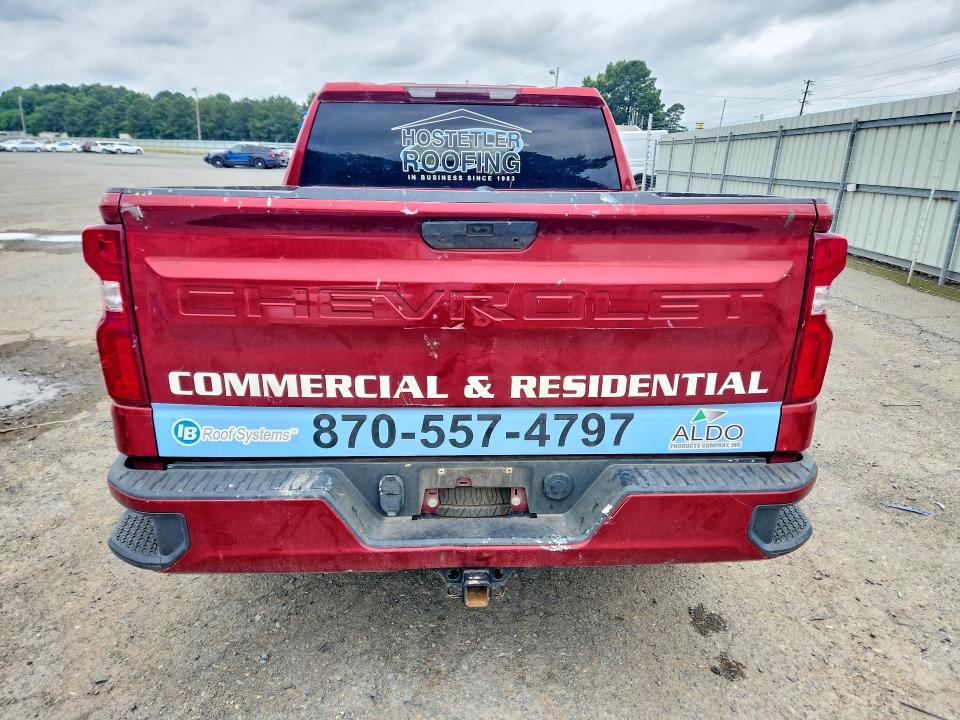 2022 Chevrolet Silverado VIN 1GCPWBEK7NZ151035 COPART salvage auction — FRONT END, La - Cert Of Title-Salvage, sold $7,100 on 2026-07-02 (photo 6)