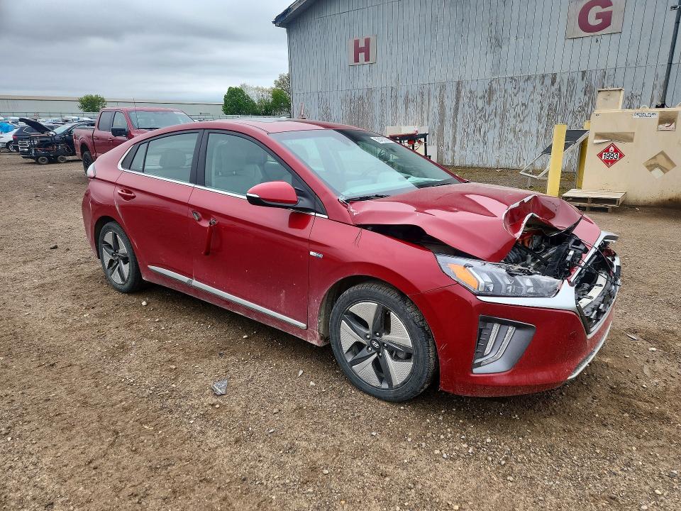 2020 Hyundai Ioniq VIN KMHC85LC4LU242498 COPART salvage auction — FRONT END, Mi - Certificate Of Title, sold $2,450 on 2026-07-15 (photo 4)