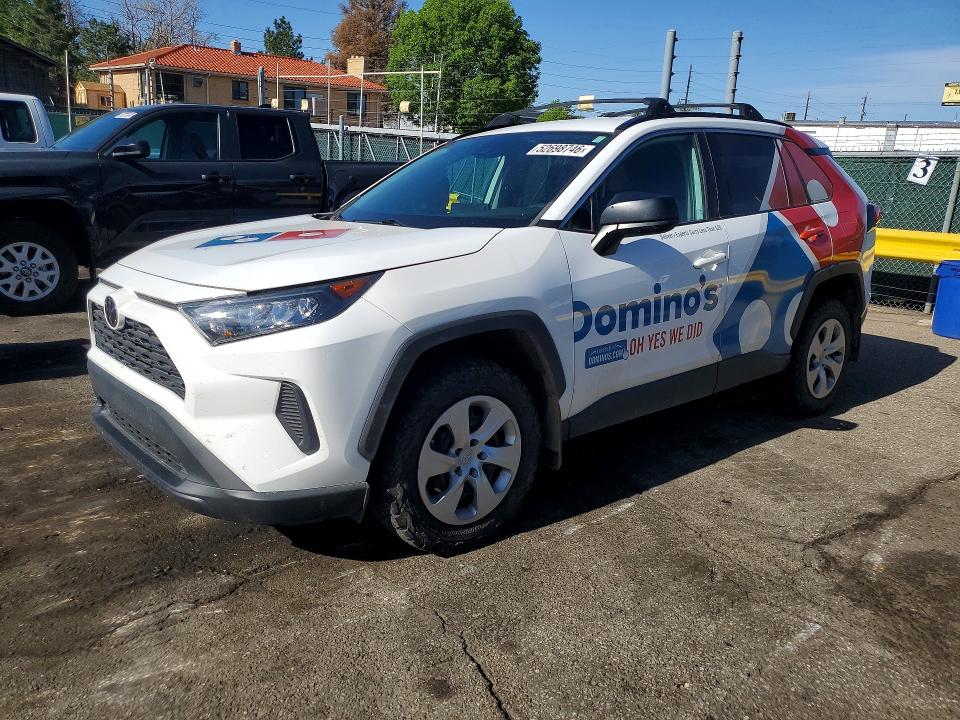 2021 Toyota Rav 4 VIN 2T3F1RFV3MC228818 COPART salvage auction — SIDE, Co - Salvage Title, sold $7,300 on 2026-07-09 (photo 1)