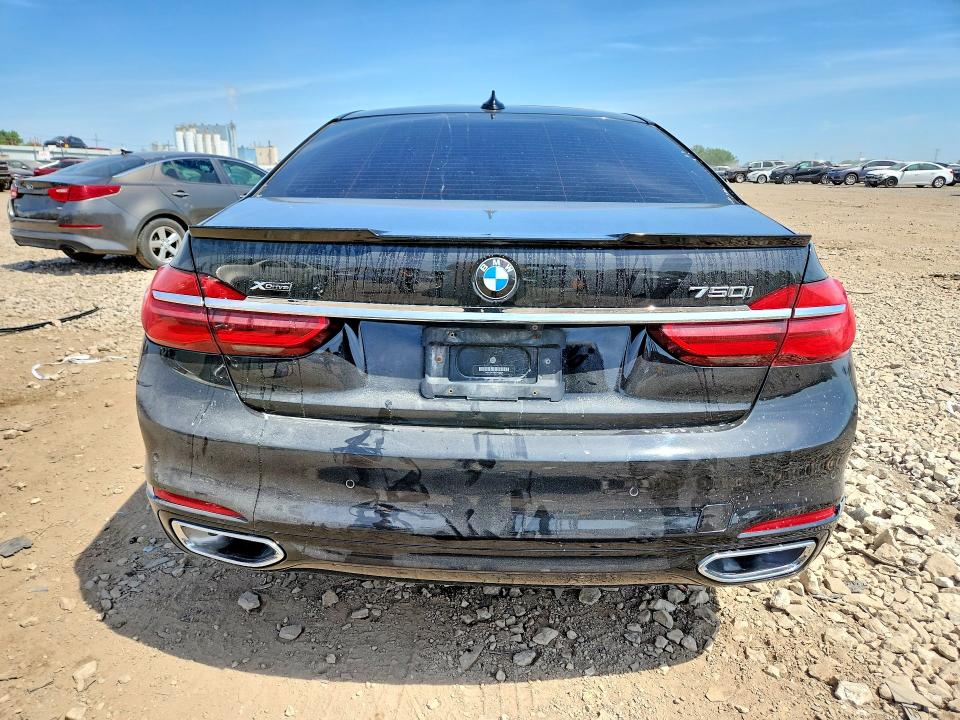2019 BMW 7er VIN WBA7E4C58KGV28536 COPART salvage auction — FRONT END, Wv - Salvage Certificate, sold $3,650 on 2026-07-31 (photo 6)
