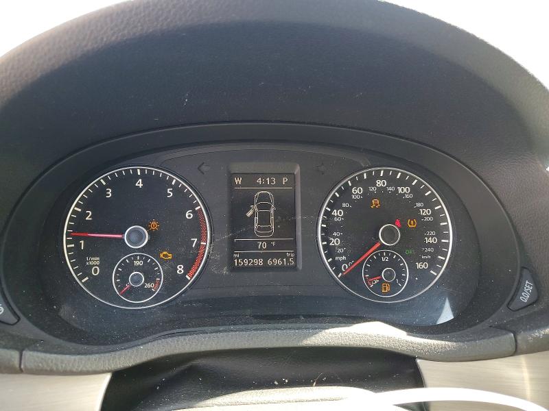 2014 Volkswagen Passat VIN 1VWBT7A36EC084507 COPART salvage auction — REAR END, Ut - Salvage Certificate, sold $350 on 2026-08-24 (photo 9)