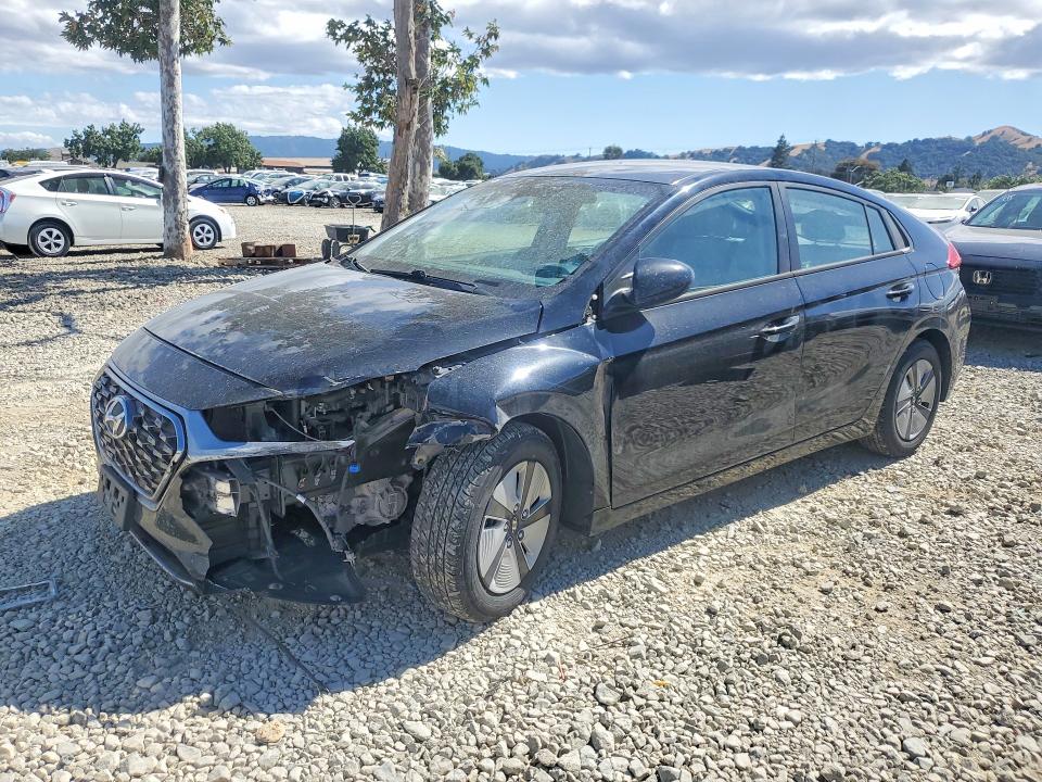 2021 Hyundai Ioniq VIN KMHC65LC5MU245840 COPART salvage auction — FRONT END, Mo - Junking Certificate (P), sold $3,850 on 2026-07-07 (photo 1)