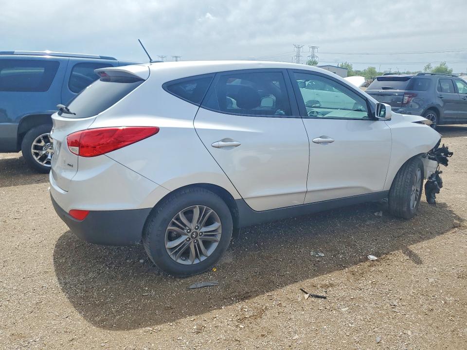 2015 Hyundai Tucson VIN KM8JTCAF3FU986024 COPART salvage auction — FRONT END, Il - Salvage Certificate, sold $1,450 on 2026-07-28 (photo 3)