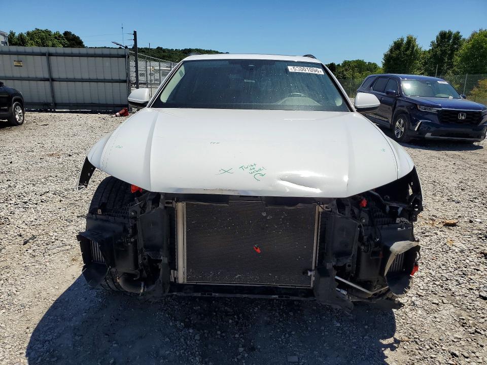 2023 Audi Q8 VIN WA1EVBF10PD016733 COPART salvage auction — FRONT END, Id - Salvage Certificate Of Title, sold $28,750 on 2026-07-27 (photo 5)