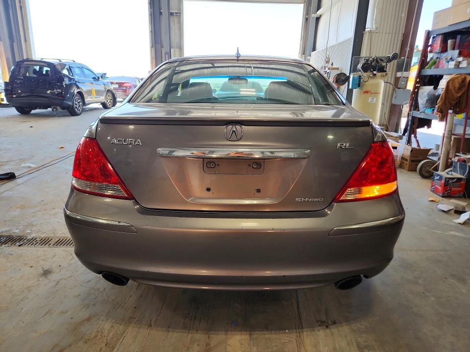 2005 Acura Rl VIN JH4KB16595C005293 COPART salvage auction — FRONT END, Wv - Salvage Certificate, sold $225 on 2026-07-21 (photo 6)