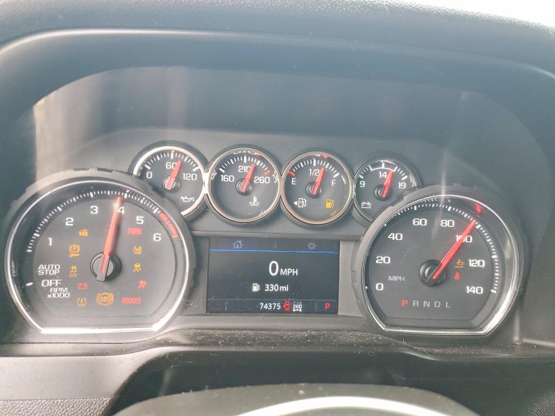 2021 Chevrolet Silverado VIN 3GCUYEET0MG403732 COPART salvage auction — VANDALISM, Al - Cert Of Title-Salvage Title, sold $19,100 on 2026-07-30 (photo 9)