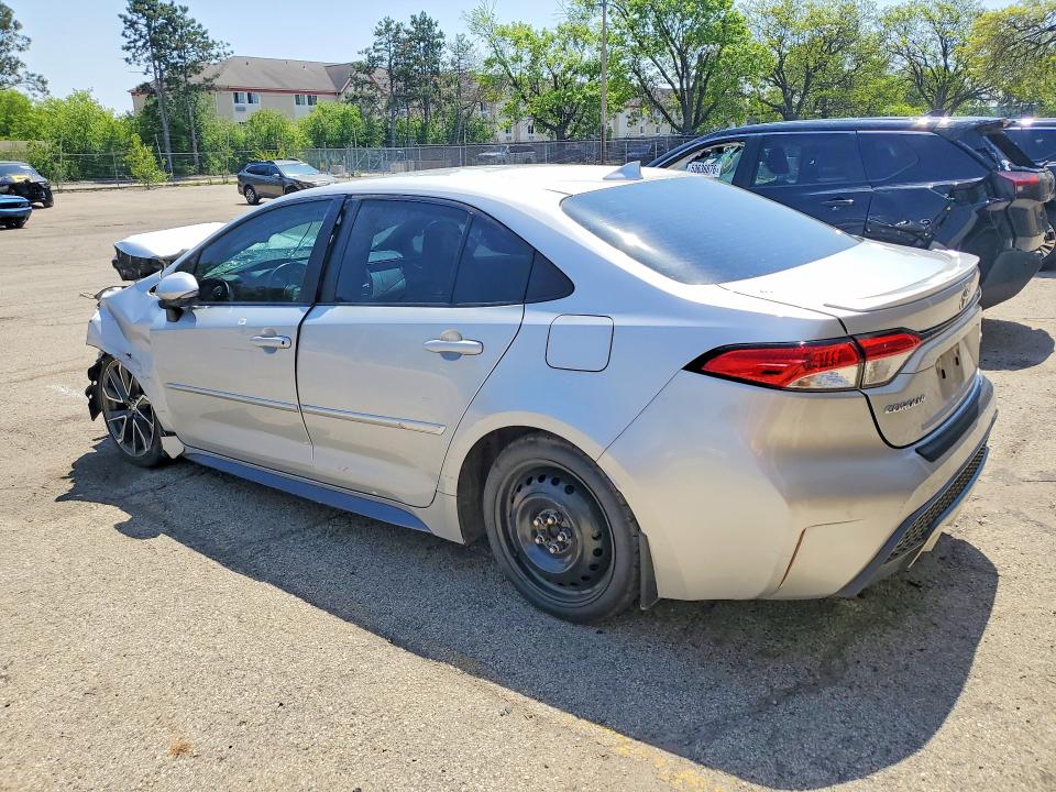 2022 Toyota Corolla VIN 5YFS4MCE6NP132981 COPART salvage auction — FRONT END, Il - Junking Cert Of A Vehicle, sold $700 on 2026-07-09 (photo 2)