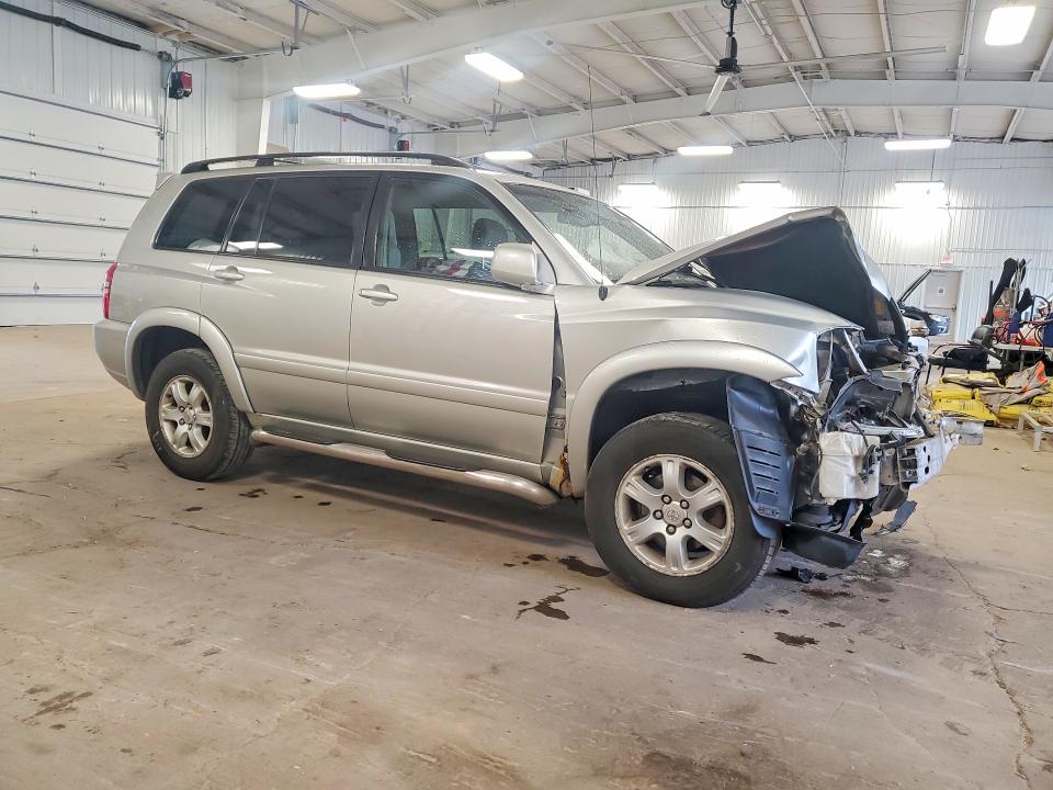 2003 Toyota Highlander VIN JTEHF21A530120753 COPART salvage auction — FRONT END, Mn - Cert Of Title-Prior Salvage, sold $500 on 2026-07-07 (photo 4)