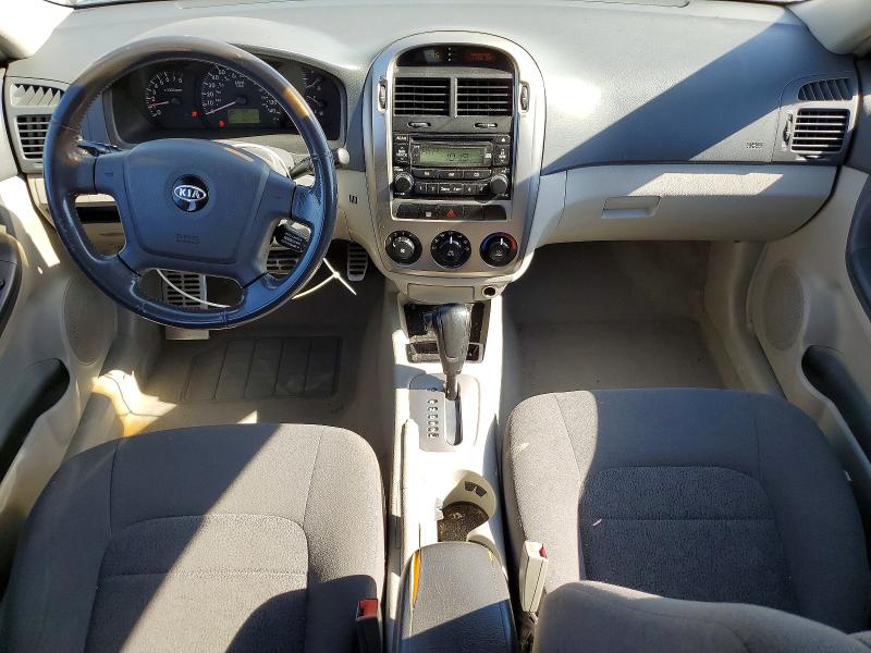 2006 Kia Spectra VIN KNAFE162265336333 COPART salvage auction — FRONT END, Ia - Cert Of Title-Salvage Title, sold $350 on 2026-07-22 (photo 8)
