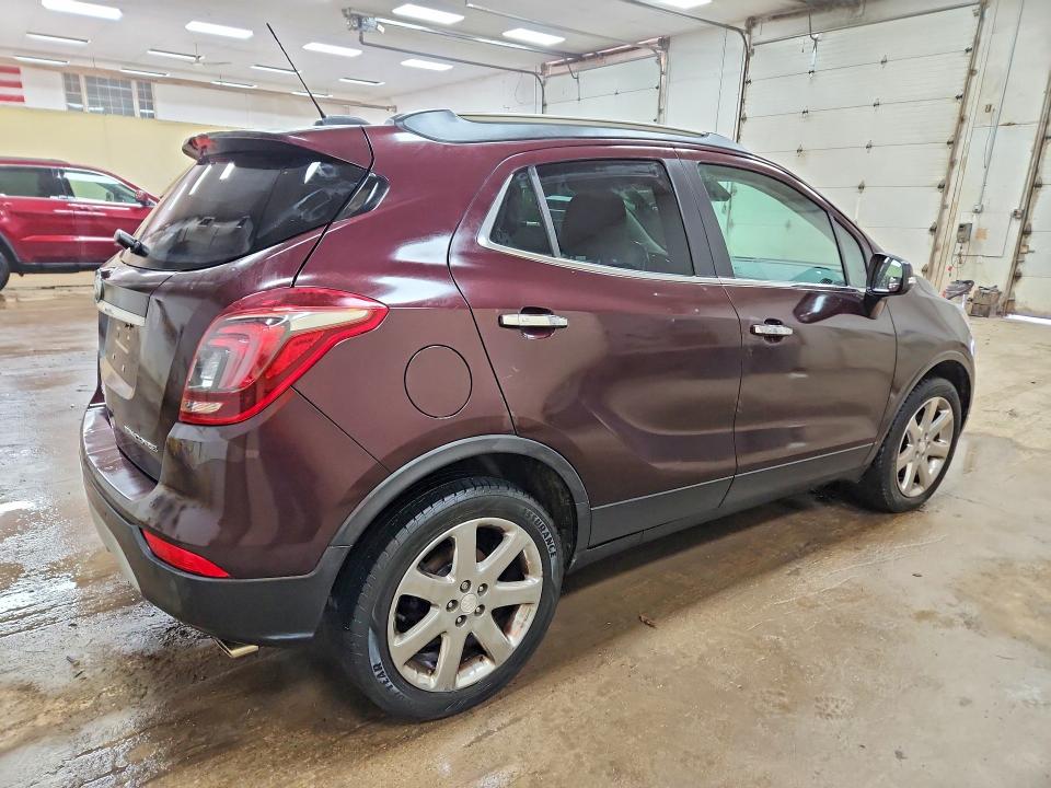 2017 Buick Encore VIN KL4CJDSB9HB135665 COPART salvage auction — FRONT END, MI - CERTIFICATE OF TITLE, sold $1,550 on 2026-07-22 (photo 3)