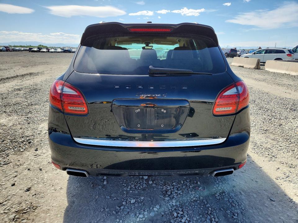 2012 Porsche Cayenne VIN WP1AB2A25CLA44233 COPART salvage auction — FRONT END, Co - Public - Salvage Title, sold $950 on 2026-07-28 (photo 6)