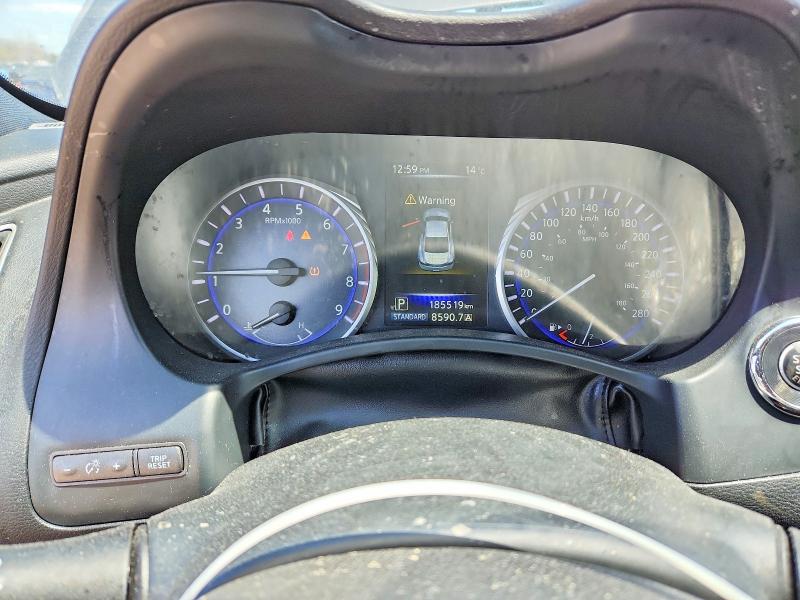 2017 Infiniti Q60 VIN JN1EV7EL5HM550904 COPART salvage auction — SIDE, ON - PERMIT NO BRAND - UNFIT, sold $7,300 on 2026-07-14 (photo 9)
