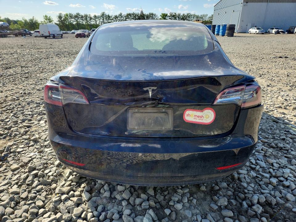 2022 Tesla Model 3 VIN 5YJ3E1EA2NF194819 COPART salvage auction — FRONT END, Nj - Cert Of Title-Salvage, sold $2,800 on 2026-07-27 (photo 6)