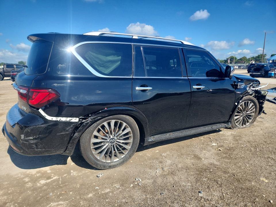 2021 Infiniti VIN JN8AZ2BF5M9715899 COPART salvage auction — FRONT END, Fl - Cert Of Title Slvg Rebuildable, sold $50 on 2026-07-30 (photo 3)