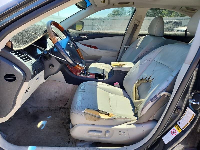 2007 Lexus ES VIN JTHBJ46G472076853 COPART salvage auction — FRONT END, Nc - Salvage Certificate Of Title, sold $750 on 2026-07-08 (photo 7)