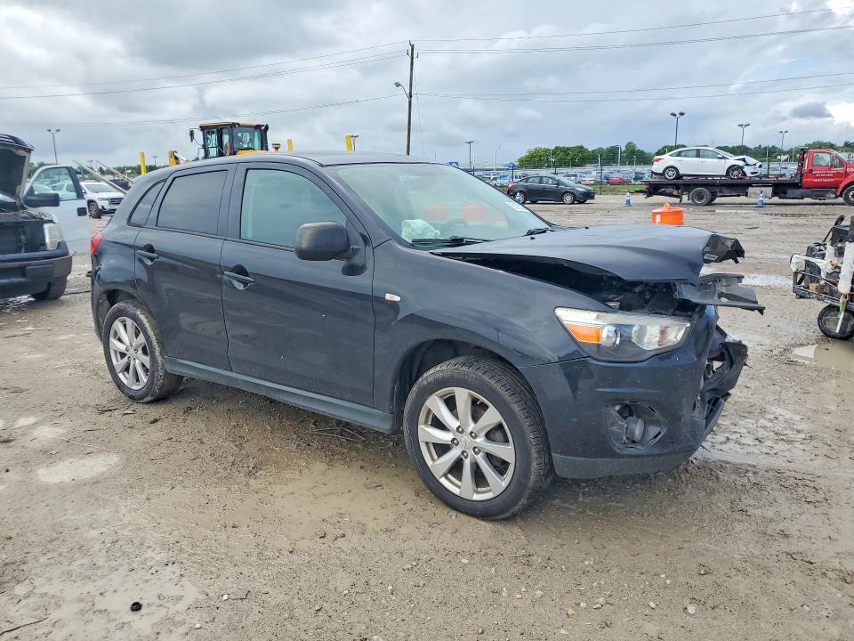 2015 Mitsubishi Outlander VIN 4A4AP3AU8FE011996 COPART salvage auction — FRONT END, In - Cert Of Title-Salvage Title, sold $550 on 2026-07-10 (photo 4)
