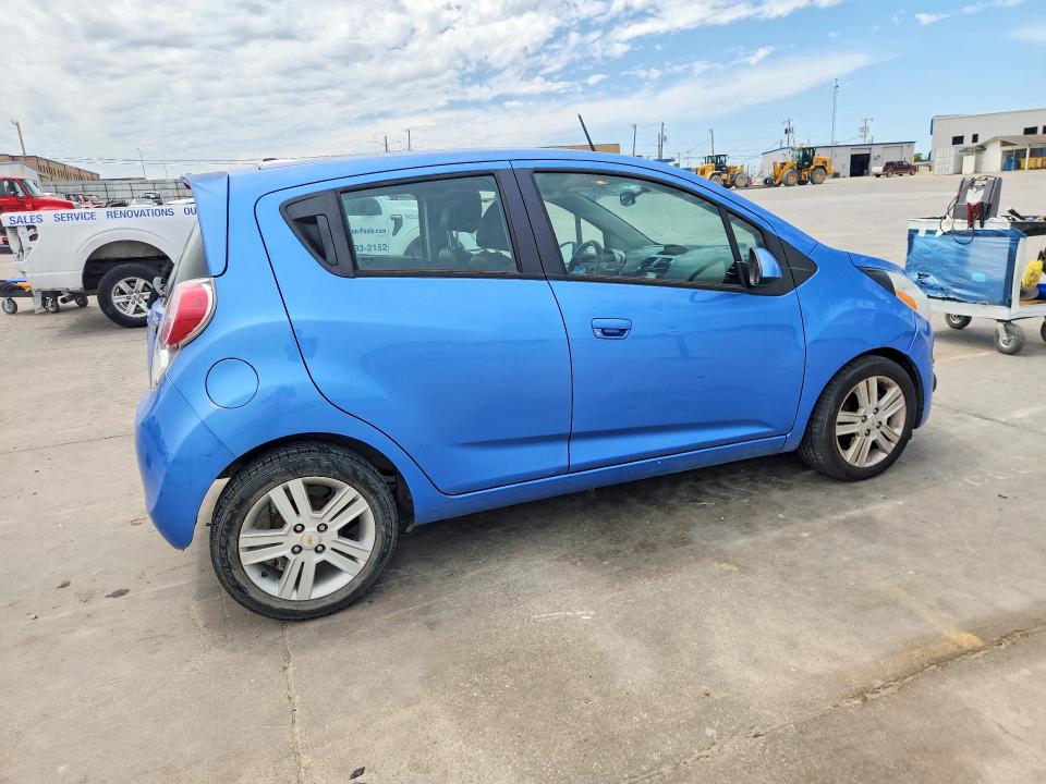 2015 Chevrolet Spark VIN KL8CD6S91FC722299 COPART salvage auction — FRONT END, Tx - Bonded Title - Salvage, sold $1,100 on 2026-07-16 (photo 3)