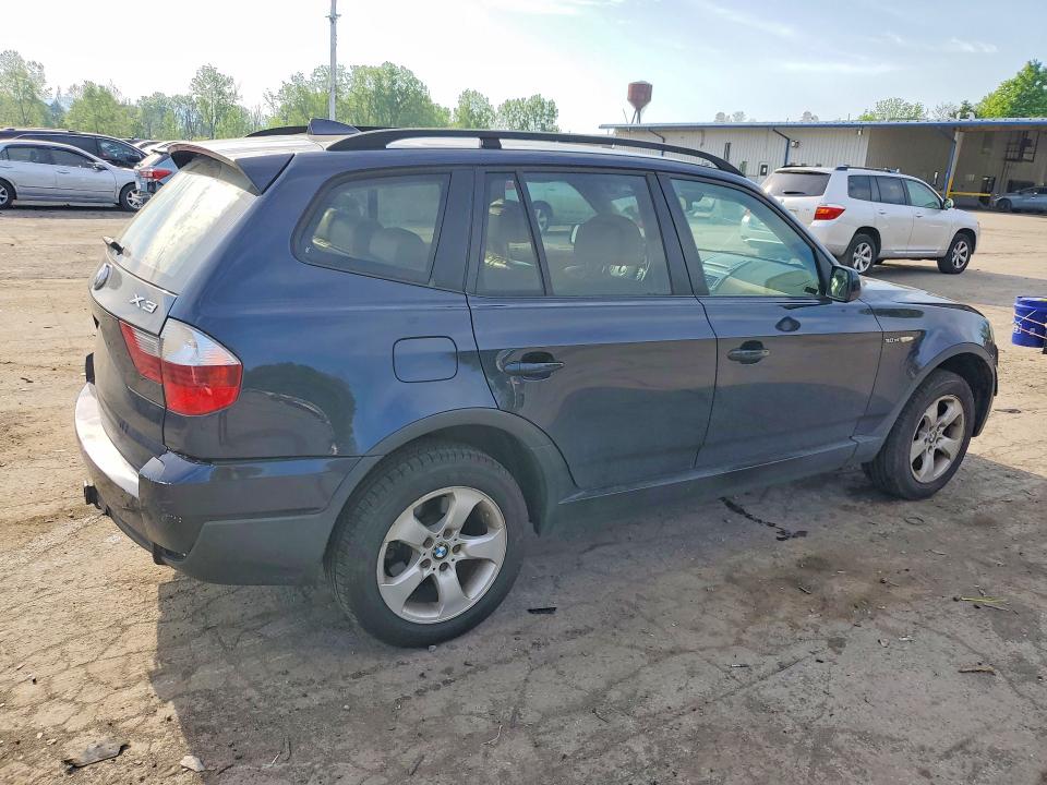 2008 BMW X3 VIN WBXPC93498WJ17208 COPART salvage auction — FRONT END, NY - MV-907A SALVAGE CERTIFICATE, sold $325 on 2026-07-14 (photo 3)