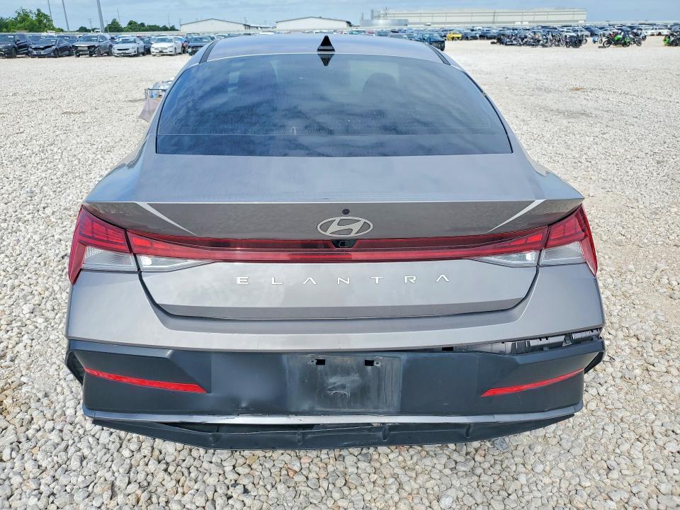 2024 Hyundai Elantra VIN KMHLS4DGXRU681971 COPART salvage auction — FRONT END, Tx - Salvage Vehicle Title, sold $4,400 on 2026-07-30 (photo 6)