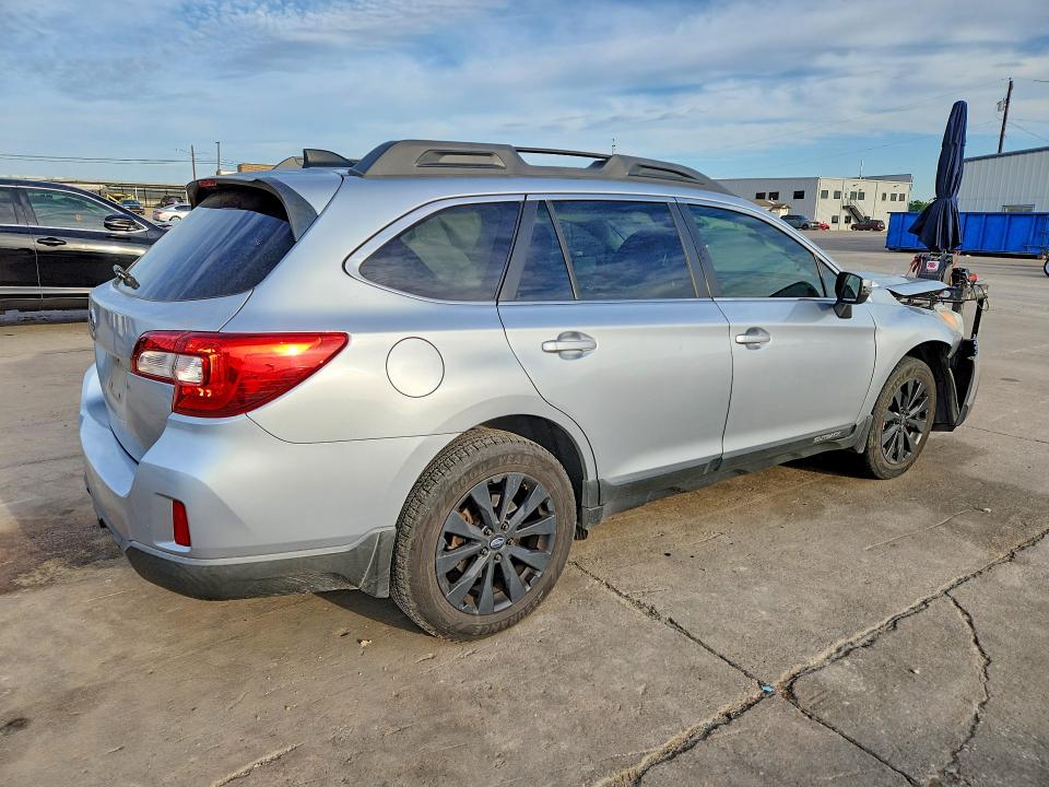 2016 Subaru Outback VIN 4S4BSBNC9G3227578 COPART salvage auction — FRONT END, Tx - Salvage Vehicle Title, sold $175 on 2026-07-30 (photo 3)