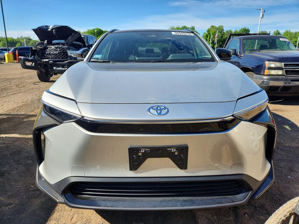 2025 Toyota Bz4x VIN JTMABACA1SA096646 COPART salvage auction — REAR END, MA - CERT OF TITLE-SALVAGE, sold $10,700 on 2026-07-16 (photo 5)