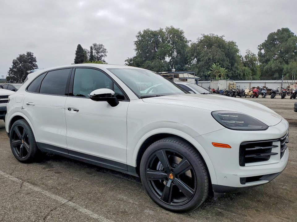 2025 Porsche VIN WP1AA2AY4SDA01874 COPART salvage auction — SIDE, Ca - Salvage Certificate, sold $28,500 on 2026-07-24 (photo 4)