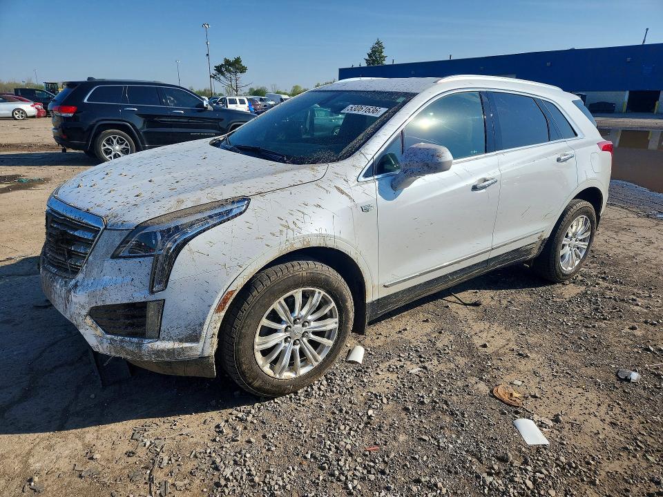 2018 Cadillac VIN 1GYKNARS0JZ240533 COPART salvage auction — FRONT END, Mi - Cert Of Title-Salvage Vehicle, sold $2,800 on 2026-07-10 (photo 1)