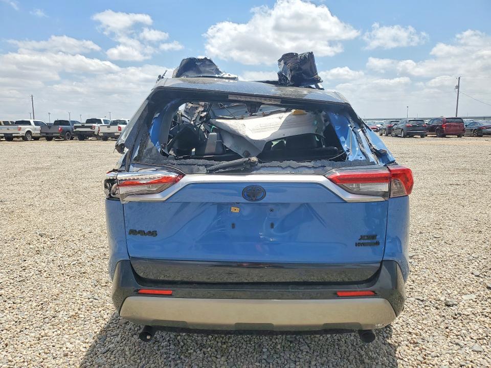 2024 Toyota Rav 4 VIN JTME6RFV3RJ058171 COPART salvage auction — ROLLOVER, Tx - Salvage Vehicle Title, sold $2,750 on 2026-07-14 (photo 6)