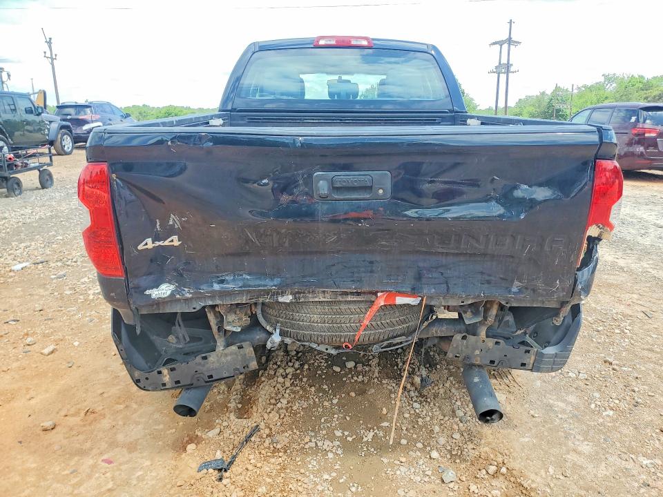 2017 Toyota Tundra VIN 5TFUM5F11HX071715 COPART salvage auction — REAR END, Nc - Salvage Certificate Of Title, sold $250 on 2026-07-27 (photo 6)