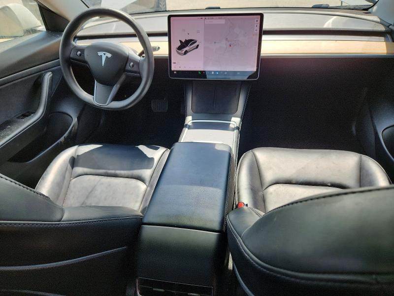 2021 Tesla Model 3 VIN 5YJ3E1EA3MF857894 COPART salvage auction — BURN, Fl - Certificate Of Destruction, sold $5,900 on 2026-07-02 (photo 8)