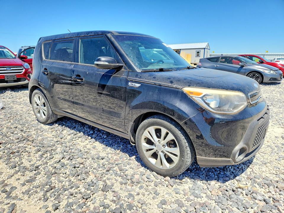 2014 Kia Soul VIN KNDJP3A57E7743216 COPART salvage auction — HAIL, Mo - Salvage Certificate Of Title, sold $1,000 on 2026-07-06 (photo 4)