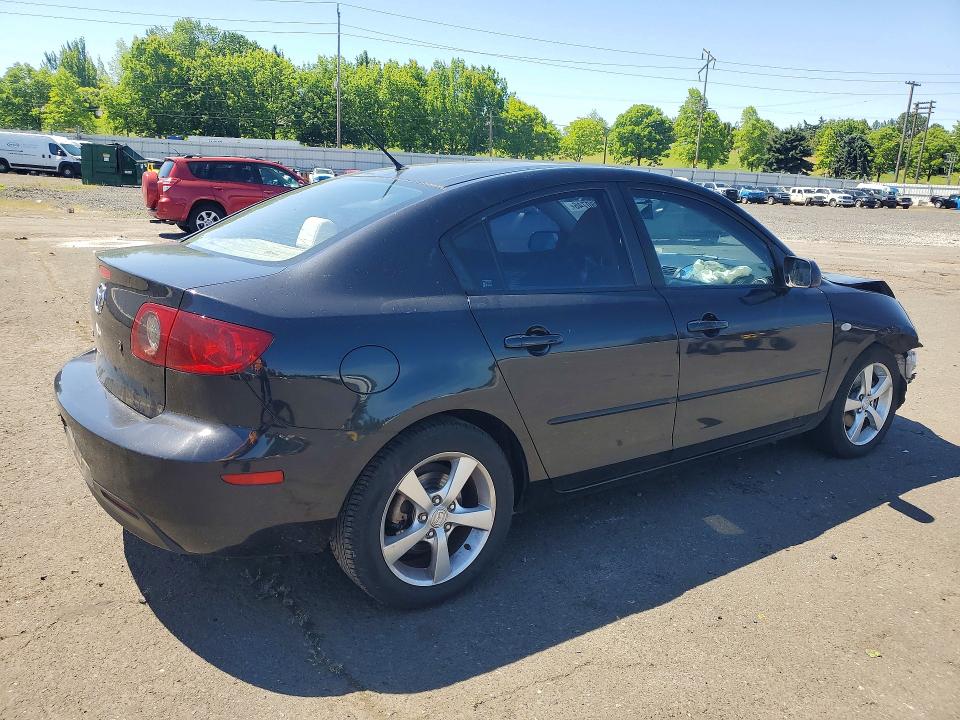 2004 Mazda 3 VIN JM1BK12F741111896 COPART salvage auction — FRONT END, Or - Salvage Title Certificate, sold $100 on 2026-07-15 (photo 3)
