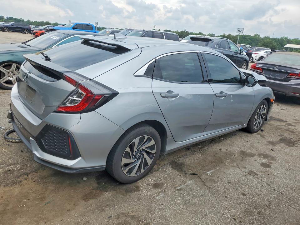 2017 Honda Civic VIN SHHFK7H24HU210079 COPART salvage auction — FRONT END, Ga - Cert Of Title-Salvage, sold $2,750 on 2026-07-28 (photo 3)