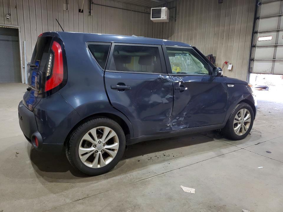 2014 Kia VIN KNDJP3A5XE7021044 COPART salvage auction — ROLLOVER, Nh - Cert Of Title-Salvage, sold $675 on 2026-07-07 (photo 3)