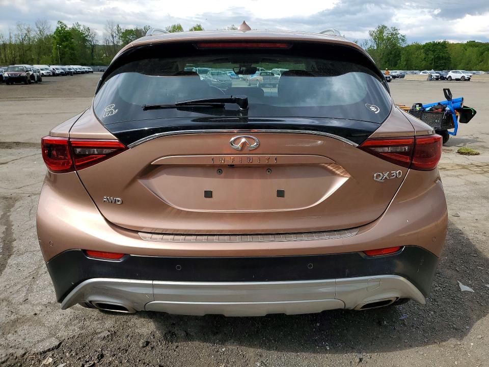 2017 Infiniti VIN SJKCH5CR6HA030829 COPART salvage auction — FRONT END, Pa - Certificate Of Salvage, sold $3,400 on 2026-07-21 (photo 6)