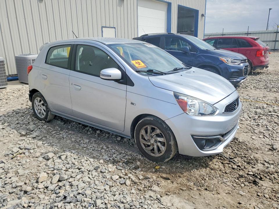 2017 Mitsubishi VIN ML32A4HJ8HH015050 COPART salvage auction — REAR END, Ks - Cert Of Title-Salvage, sold $600 on 2026-07-27 (photo 4)