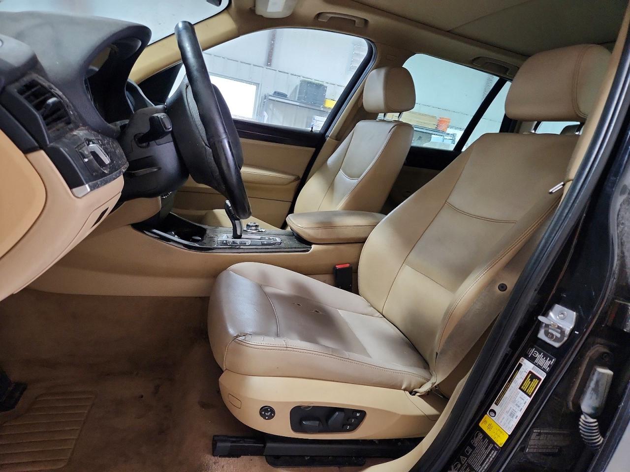 2013 BMW X3 VIN 5UXWX9C59D0D01889 COPART salvage auction — Front End, TX - CERTIFICATE OF TITLE (P), sold $550 on 2026-06-30 (photo 7)